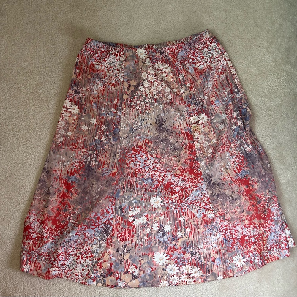 Multicolored long skirt